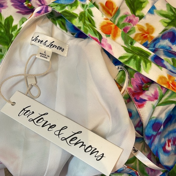 For Love and Lemons Lucy Mini Dress NWT - Picture 13 of 15